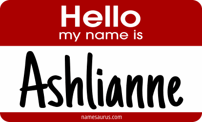 Hello my name is Ashlianne png download