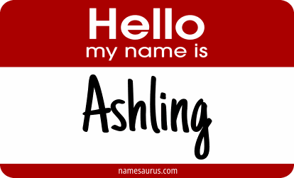 Hello my name is Ashling png download