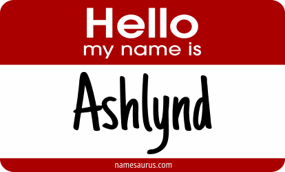 Hello my name is Ashlynd png download