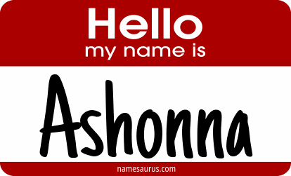 Hello my name is Ashonna png download