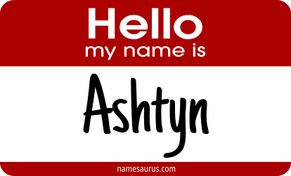 Hello my name is Ashtyn png download