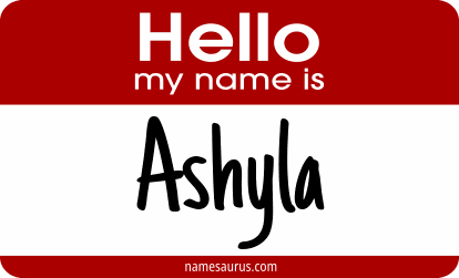 Hello my name is Ashyla png download