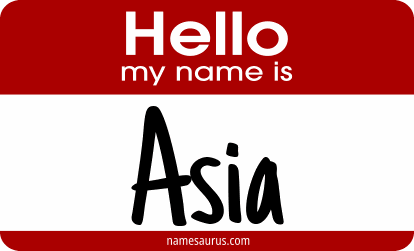 Hello my name is Asia png download