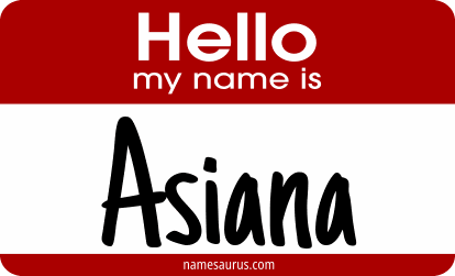 Hello my name is Asiana png download