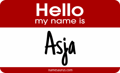 Hello my name is Asja png download