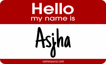 Hello my name is Asjha png download