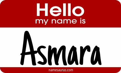 Hello my name is Asmara png download