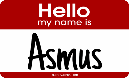 Hello my name is Asmus png download