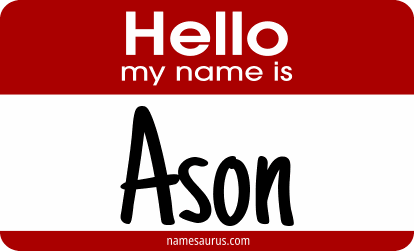 Hello my name is Ason png download