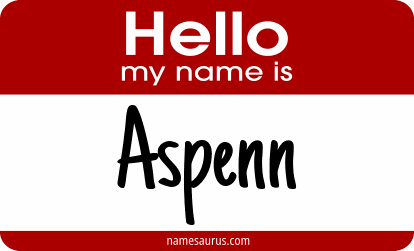 Hello my name is Aspenn png download