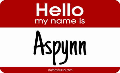 Hello my name is Aspynn png download