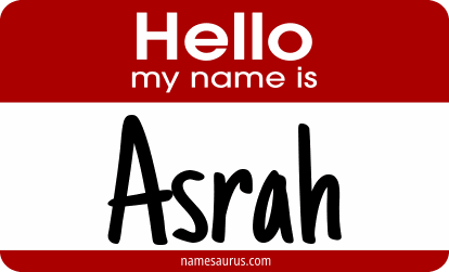 Hello my name is Asrah png download