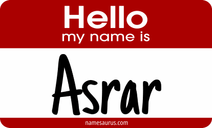 Hello my name is Asrar png download