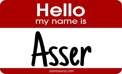 Hello my name is Asser png download
