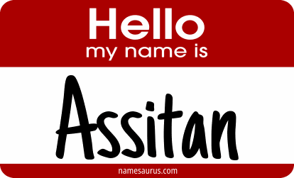 Hello my name is Assitan png download