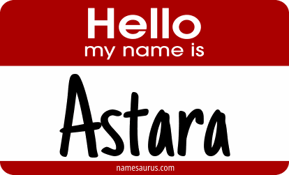 Hello my name is Astara png download