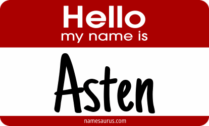 Hello my name is Asten png download