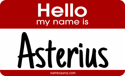 Hello my name is Asterius png download