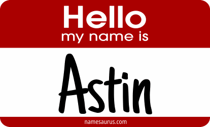 Hello my name is Astin png download
