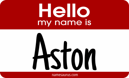 Hello my name is Aston png download