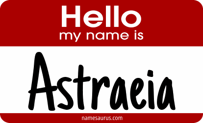 Hello my name is Astraeia png download