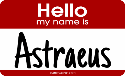 Hello my name is Astraeus png download