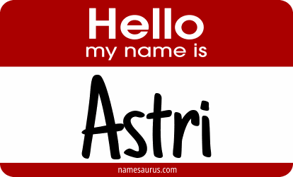 Hello my name is Astri png download