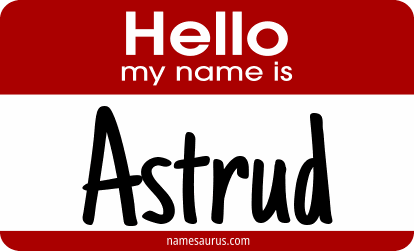 Hello my name is Astrud png download