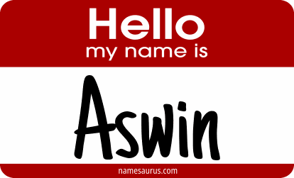 Hello my name is Aswin png download