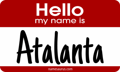 Hello my name is Atalanta png download