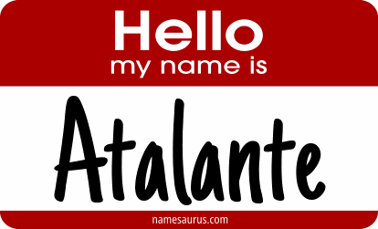 Hello my name is Atalante png download