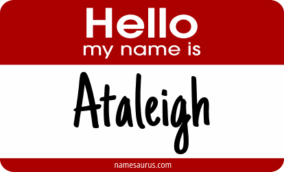 Hello my name is Ataleigh png download