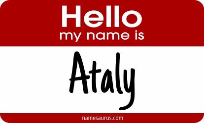 Hello my name is Ataly png download