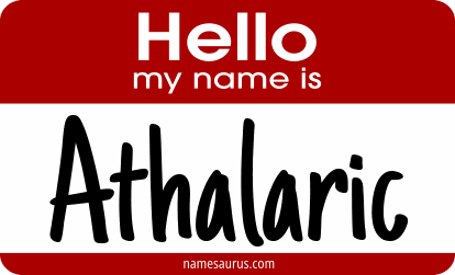 Hello my name is Athalaric png download