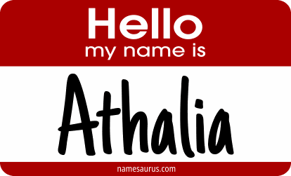 Hello my name is Athalia png download