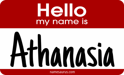 Hello my name is Athanasia png download