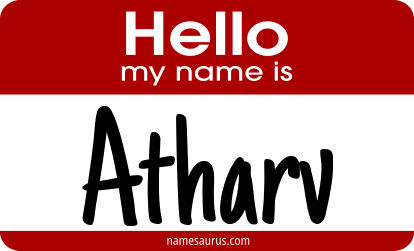 Hello my name is Atharv png download