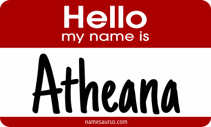 Hello my name is Atheana png download