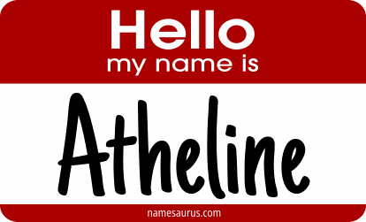 Hello my name is Atheline png download