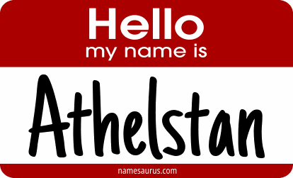 Hello my name is Athelstan png download