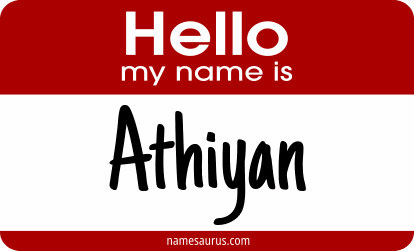 Hello my name is Athiyan png download