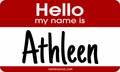 Hello my name is Athleen png download