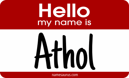 Hello my name is Athol png download