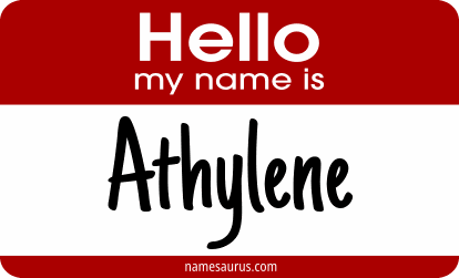Hello my name is Athylene png download