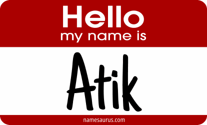 Hello my name is Atik png download