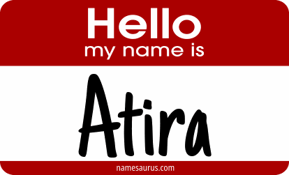 Hello my name is Atira png download