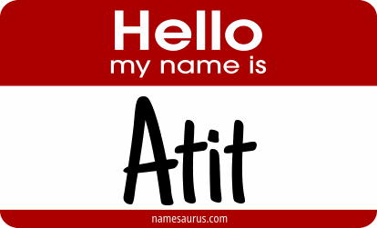 Hello my name is Atit png download
