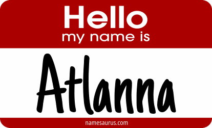 Hello my name is Atlanna png download