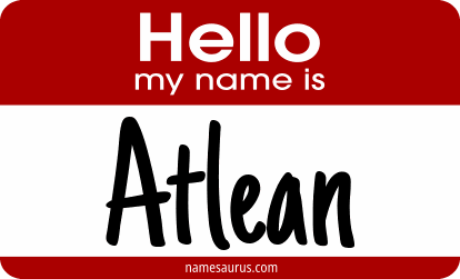 Hello my name is Atlean png download