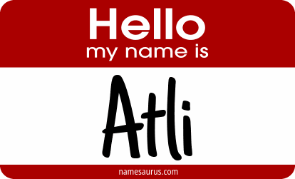Hello my name is Atli png download